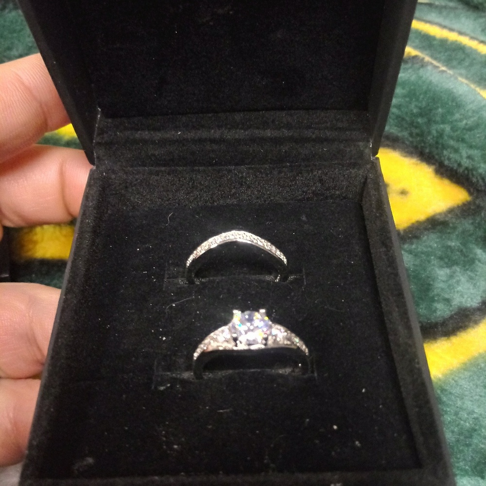 Stunning wedding set 2ct